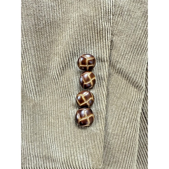Lauren Ralph Lauren Corduroy Blazer Jacket Men's Size XL Brownish Tan Classic - Picture 13 of 16